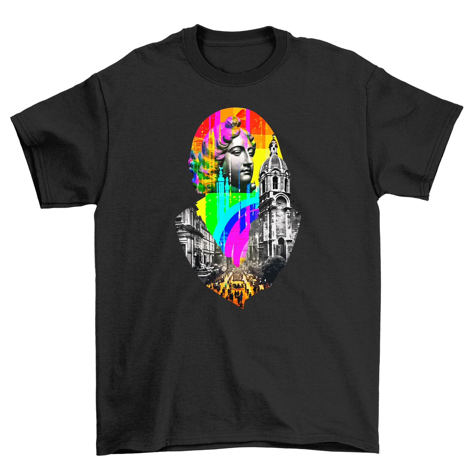 

Pride_22 Rainbow Dress - Funny and Fabulous! Unique Unisex Printed Design, Stand 2XL