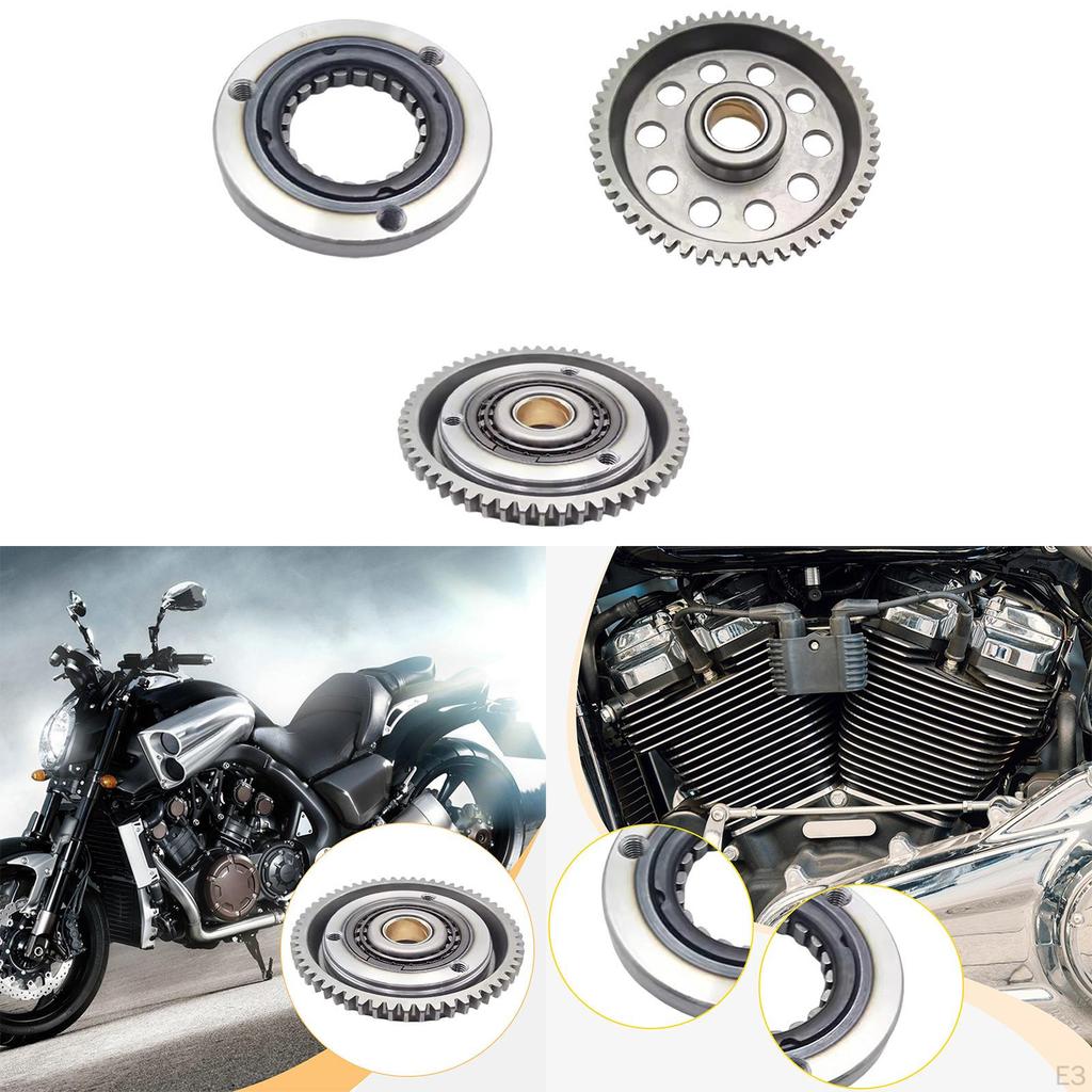 Motorcycle Engine Starter Clutch Sturdy Overrunning Upgrade Accessory for 300cc 4T