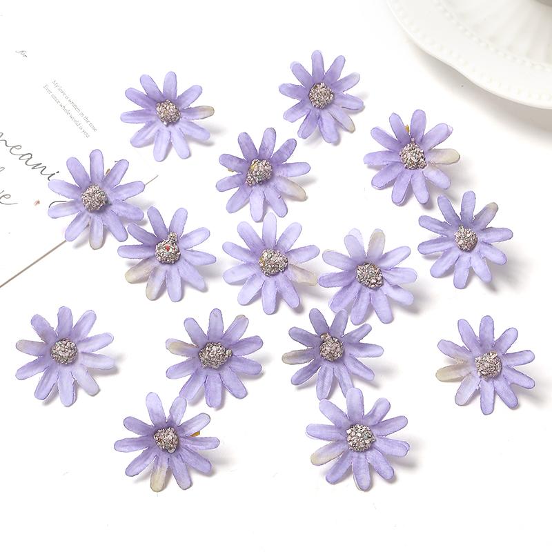 30/50Pieces 3cm Silk Rose Artificial Flowers Heads Fake Flowers for Home Decor Room Wedding Decoration DIY Garland Accessories