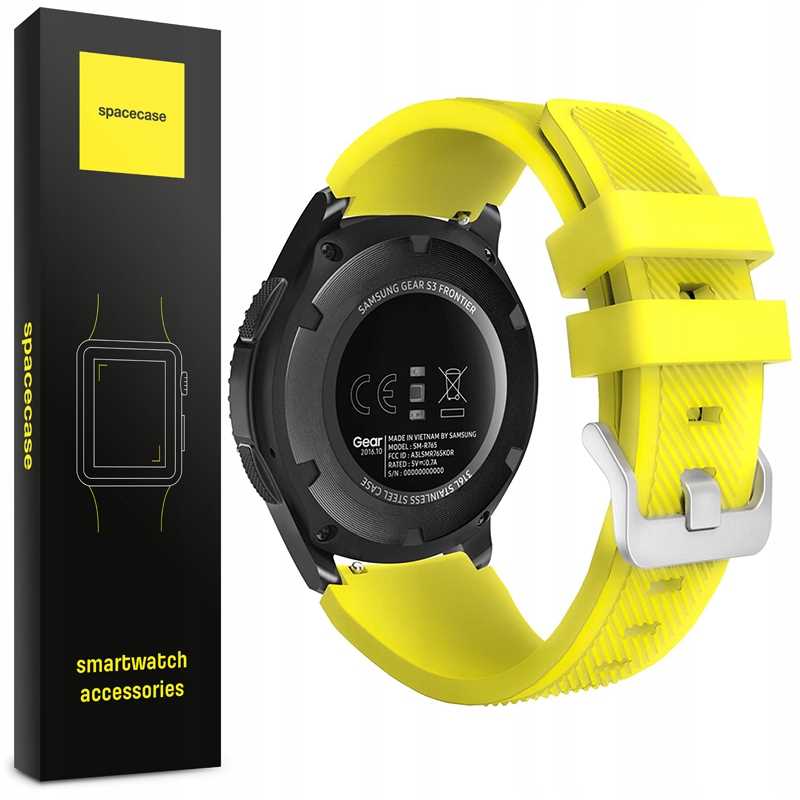 Sc Watchband 22Mm Yellow