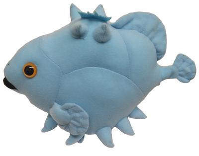 Gakugakugyo Plush Toy Blue 7686 Shinkai-san
