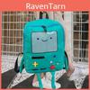 Zaino Carino Cartoon Adventure Time Per Ragazze Stile Giapponese Divertente E Unico Materiale Tela Grande Dimensione