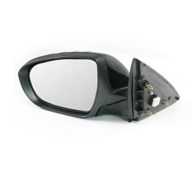 KI1320163 SINOCMP 1PCS Mirror Power Folding For 2012-2013 Black Left/Driver 8 P Kia Optima Driver Side Paintable Heated Sedan