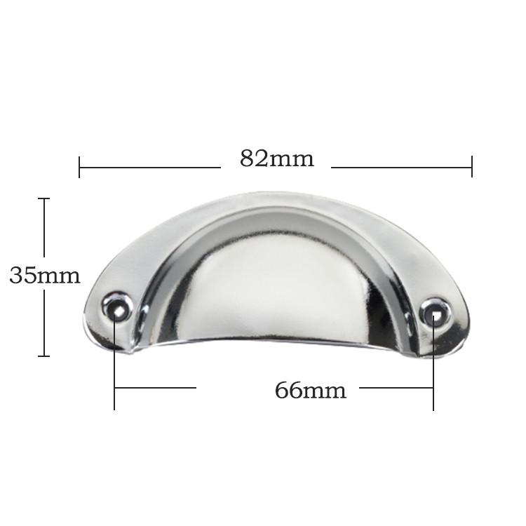 

1PCS Retro Metal Kitchen Drawer Cabinet Door Handle And Furniture Knobs Handware Cupboard Antique Brass Shell Pull Handles