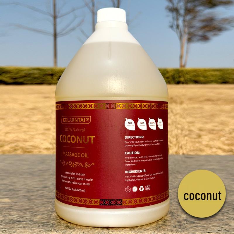 Thailand Imported Body Massage Essential Oils 3600ml - Lavender, Sweet Orange, Ocean, Jasmine, Rose, White Tea, Gua Sha Back Opening