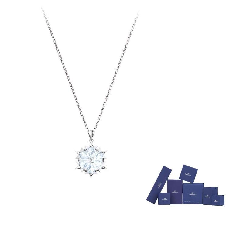Swarovski Magic Necklaces Womens Silver F-Original brand box (color random)