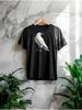 T-Shirt Graphic - White Raven