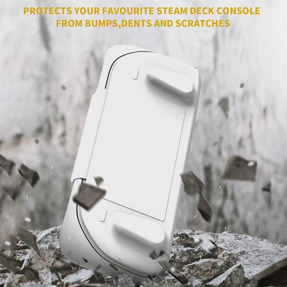 with Kickstand Host Protective Cover Detachable Sliding Shell Handheld Console Case for Steam Deck