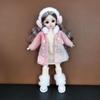 Pretty Dress 30cm Doll Clothes Dress Up 1/6 BJD Clothes Fashion Doll Winter Suit  Doll Accessories