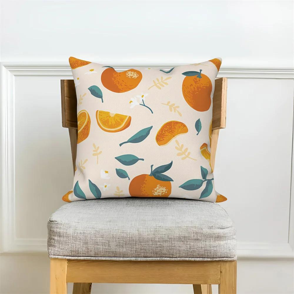 Наволочка с фруктовым принтом, летний домашний декор, наволочка для дивана, автомобиля, пледы 16x16Inch