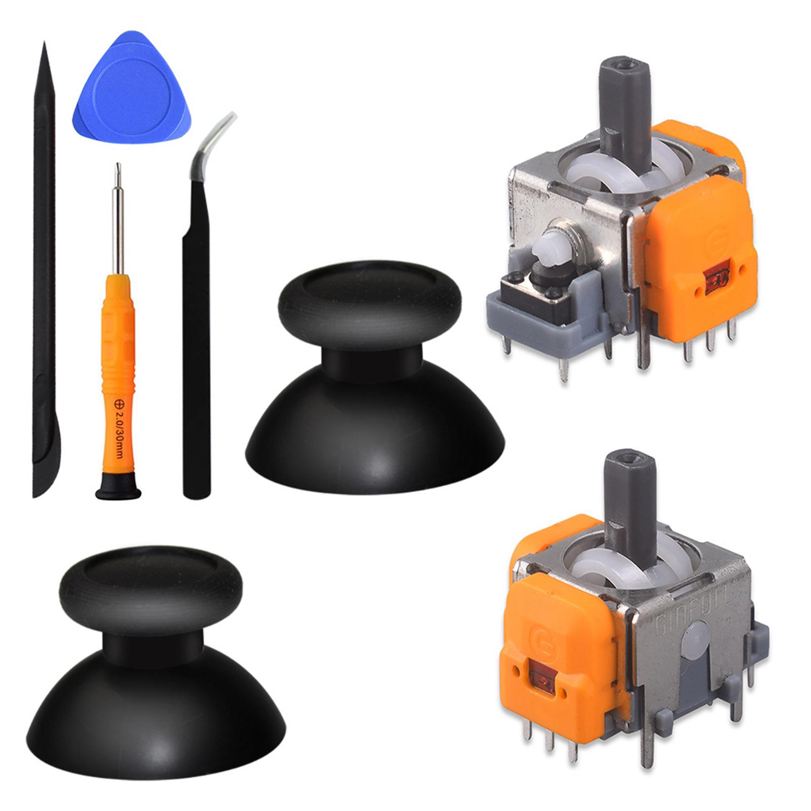 1 Set 3D Joysticks Gaming Controller Rocker Cover for P5 3rd Generation Controller Thumbstick Repair Part 1