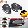 For VW 10-18CC Passat B7 Scirocco 09+ MK3 Dynamic Mirror Indicator Blinker Side LED Turn Signal Light Sequential EOS12-18 Beetle