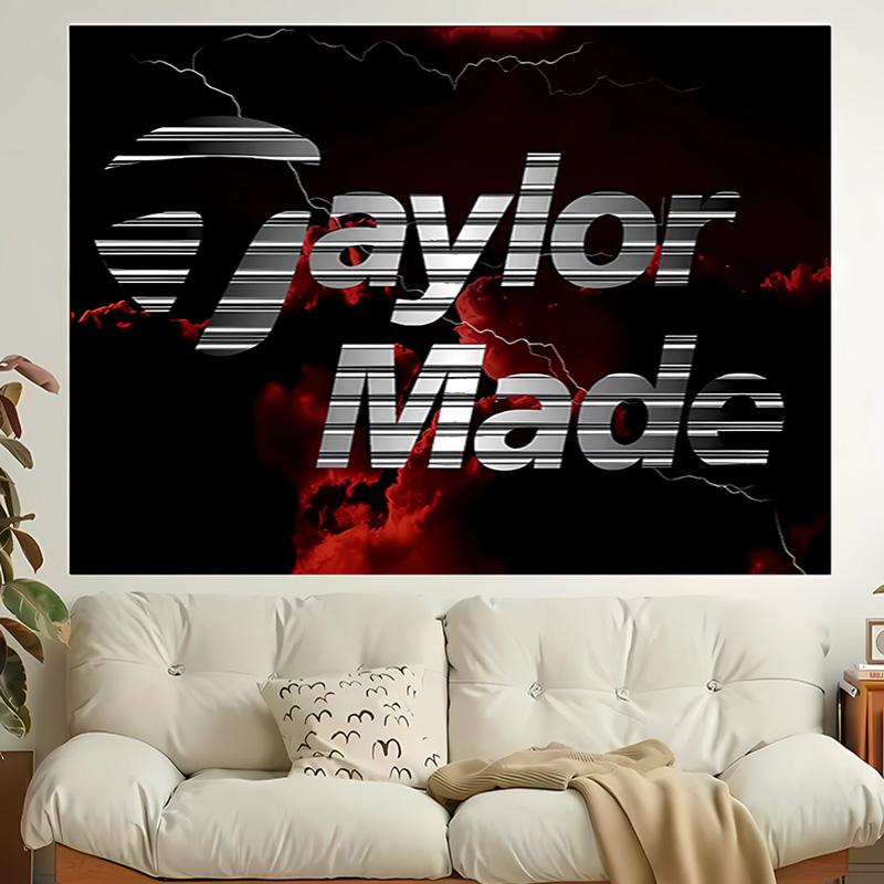 1pc golf t-alylormades game logo Tapestry, Living Room, Bedroom, Office, Party Decor, Ideal Festive Gift