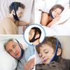 Anti-Snoring Chin Support, Snoring Relief Device, Mouth Breathing Prevention Device, Nasal Breathing Support, Adjustable, Breathable Mesh, Washable, U