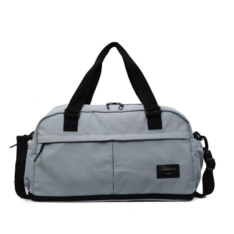 Stylish Large-capacity Short-distance Travel Bag Korean Version of Lightweight Yoga Fitness Bag Outdoor Travel Expandable Storage Bag