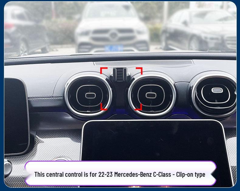 Air Vent Phone Holder for 2008-2023 Mercedes-Benz C-Class (C260L, C200L)