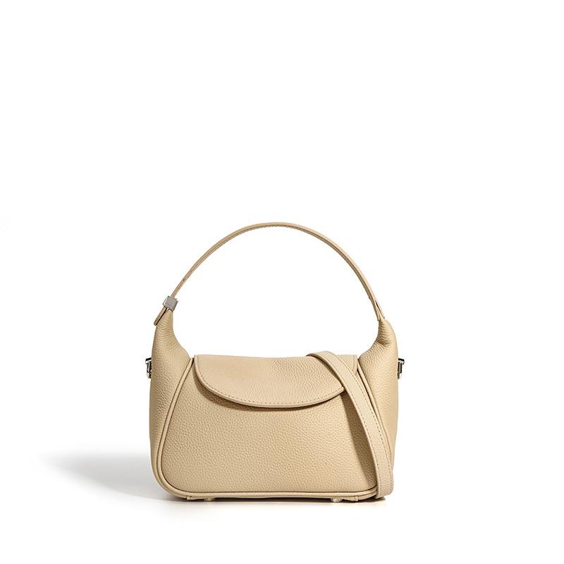 Niche Fashion Single Shoulder Portable Small Square Bag Women's New High-end Cowhide Bag