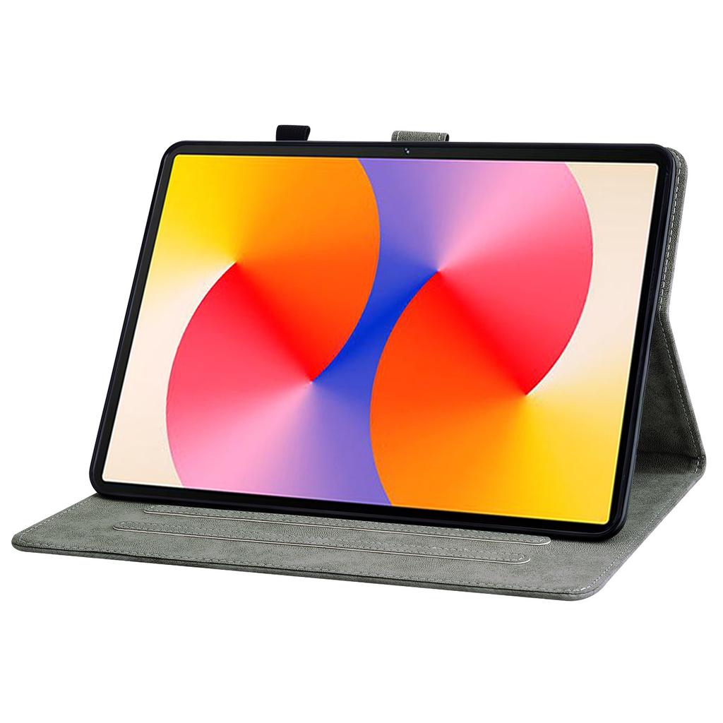 Soft TPU Back Case for Huawei MatePad SE 11 2024 11 Inch Model AGS6-W00 Adjustable Stand Cover with Luxury PU Leather Card Slots