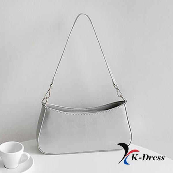 Vegan Square Baguette Cross Shoulder Bag (4 Colors)