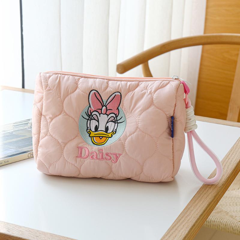 Disney Mickey Mouse Themed Cosmetic Bag Exquisite Toiletry Bag Compact Storage Bag Portable Travel Bag Birthday Gift