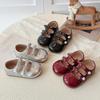Patent Leather Double Bow Autumn Girls' Princess Shoes - Trendy Korean Style Baby Shoes