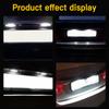 2 pcs Canbus OEM LED License Number Plate Light  For Mercedes Benz Chrysler Crossfire coupe & Cabrio 2004-2008 OEM:2038200066