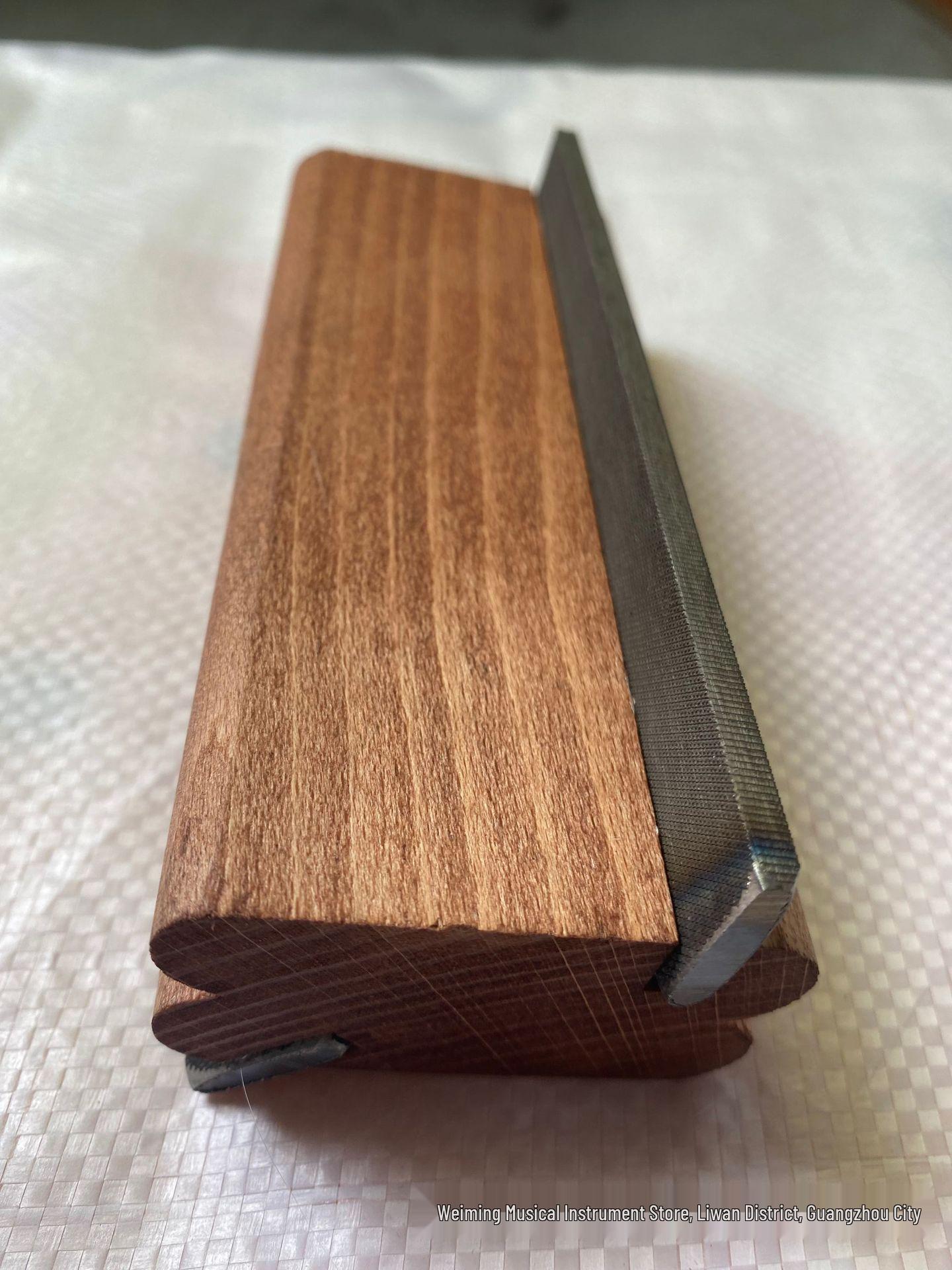 WSmith Dual-Angle Guitar Fret File: 35° & 90° Chamfer Tool Dual-sided Chamfer File