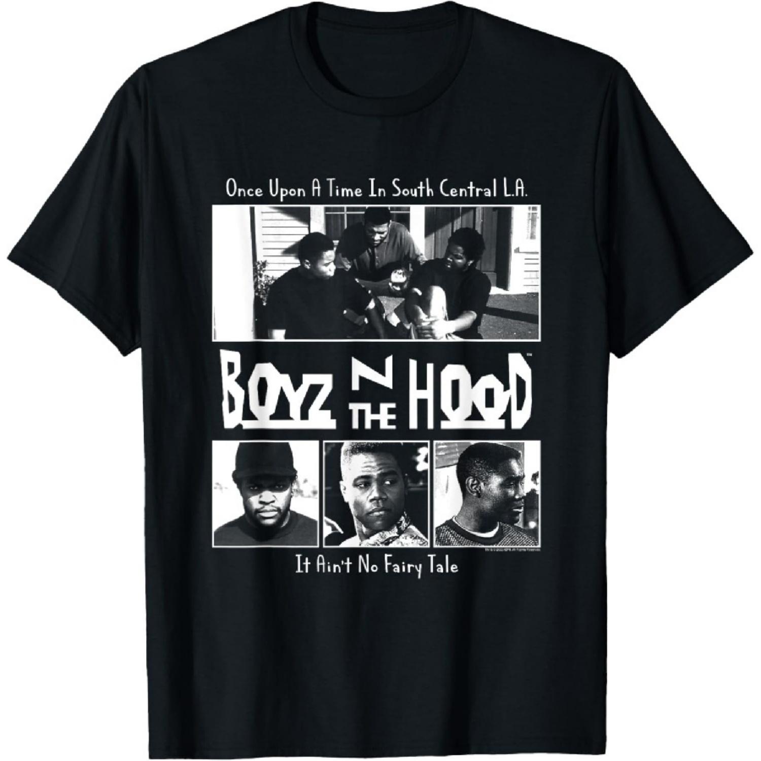 

Boyz n the Hood Four Block Poster T-Shirt XXXXXL чорний