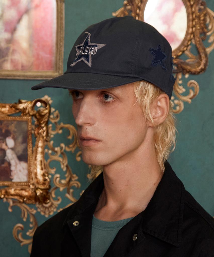 UNALLOYED Logo Star Cap / Charcoal