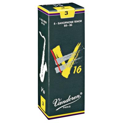 Vandoren Tenor Saxophone Reeds 2 of V16, Hardness (Pack 5)