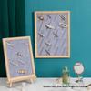 Solid Wood Jewelry & Hair Clip Display: Wall-Mounted Tray & Picture Frame