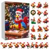 2D Advent Calendar 24 Days Countdown Calendar With Musical Character Collectibles, Advent Calendar