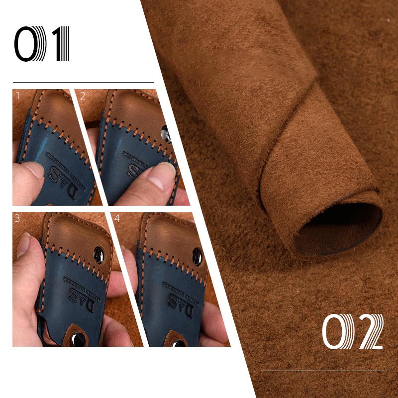 Leather Car Key Cover Case For Vw Volkswagen Tiguan Mk1 Mk2 Magotan Passat B8 Polo Golf 4 5 6 7 Mk7 Jetta Polo Eos Scirocco