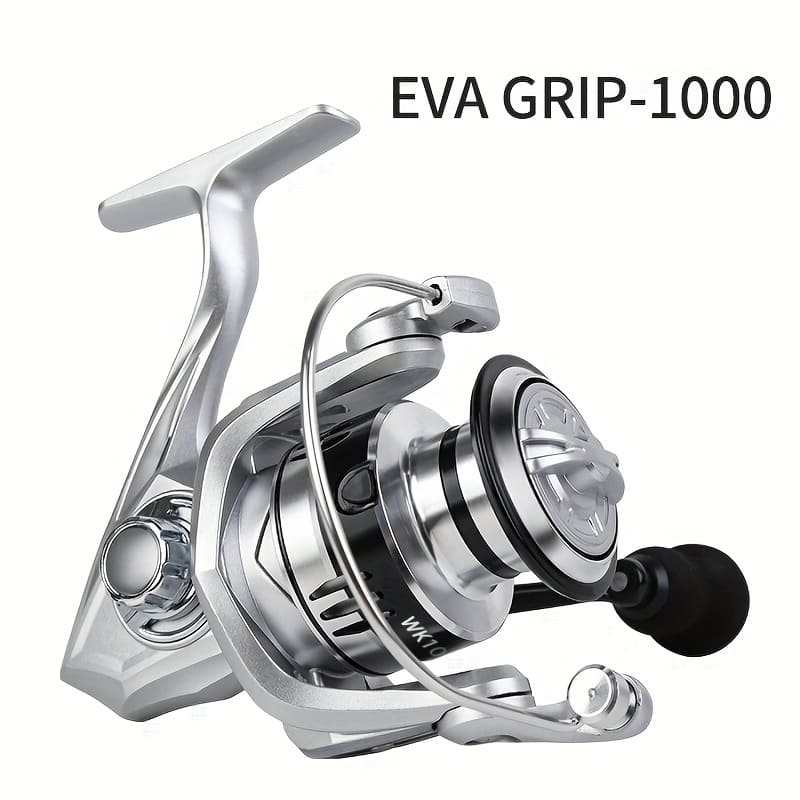 

Универсальная мультипликаторная катушка с вращающимся барабаном, подходящая для рок-фишинга, якорной рыбалки и дальнего заброса, с высоким передаточным числом и большой силой сброса. 1000 серебряный