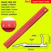 Multifunctional Aluminum Alloy Ruler: Stainless Steel, Cutting, and Protective Features