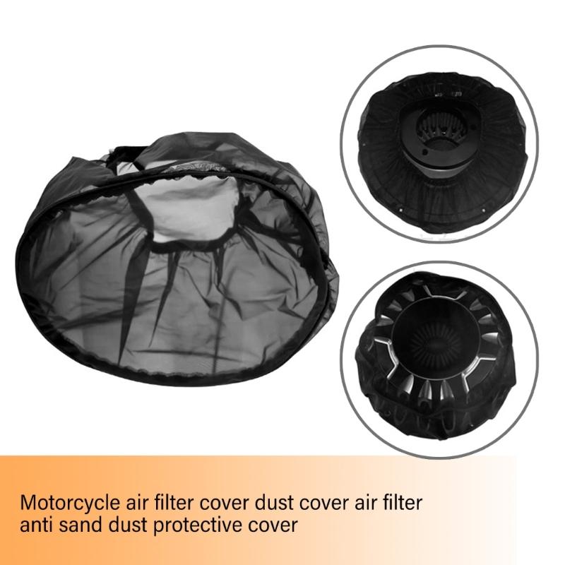 Motorcycle Waterproof Air Filter Rain Sock Dustproof Protective Cover for Motorbike Air Cleaner Cover