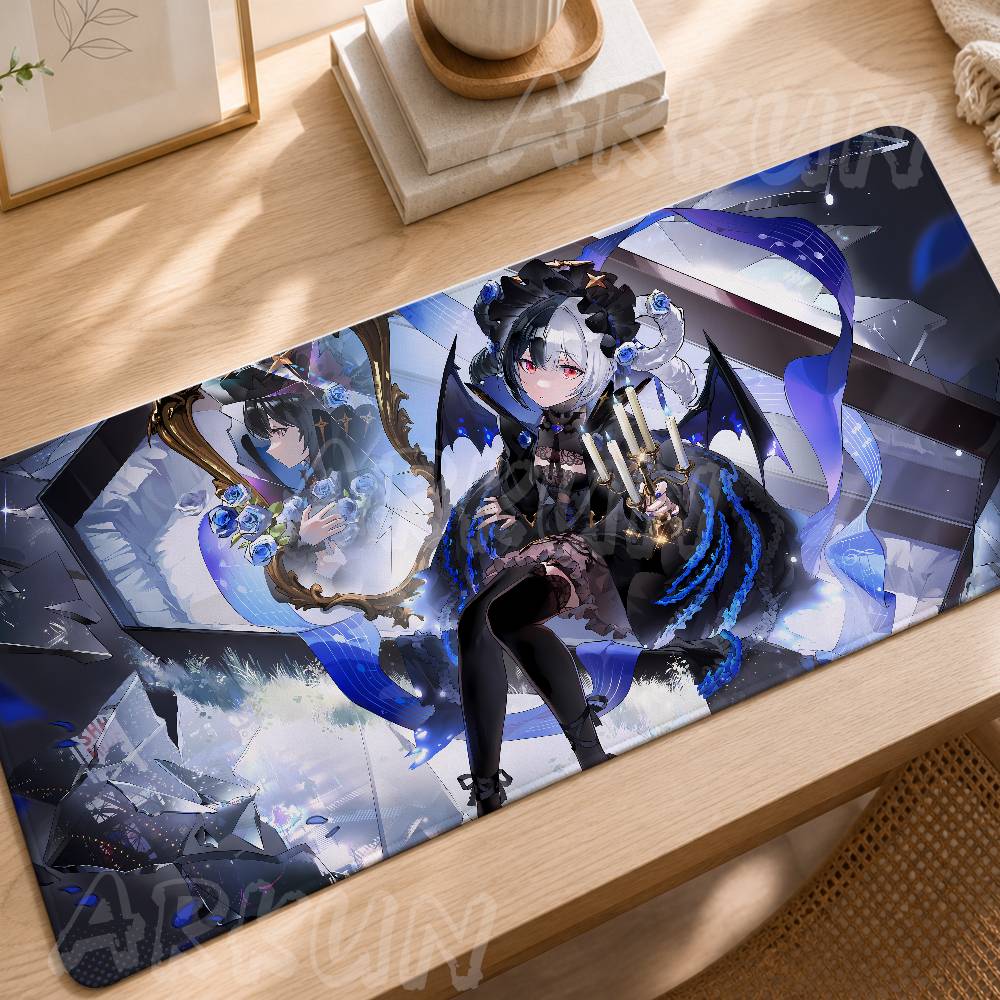 Cool Video Game Neverness To Everness Mouse Pad Nonslip Rubber Gamer Computer Mat Decoracion Deskmat Laptop Office Large Mat