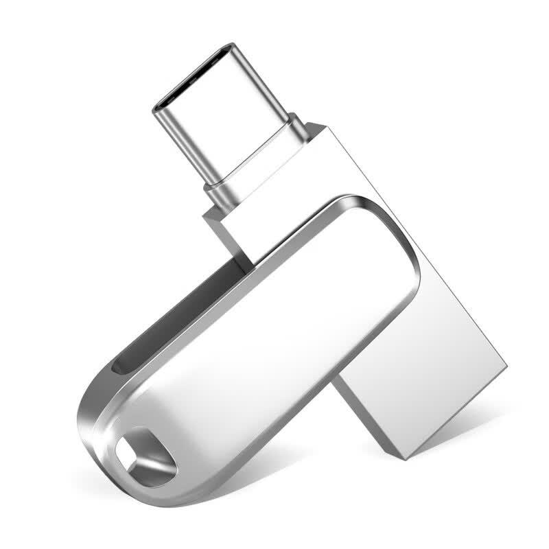 OLOEY 64GB Dual-Use Metal USB 3.1 Flash Drive