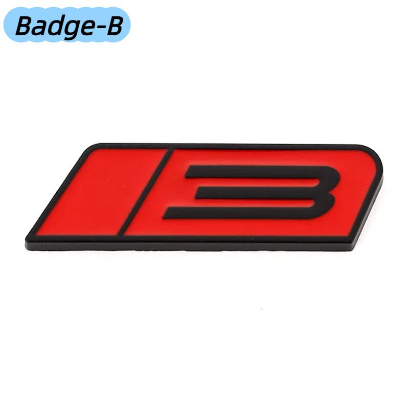 Metal Car Trunk Front Grille Emblem Sticker for M-ustang 3 F-iesta F-ocus M-ondeo K-uga R-anger Auto Decal Exterior Accessories