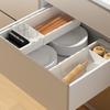 Expandable Drawer Storage Organizers Compartments Sturdy Waterproof ABS Plastic Tray For Utensils Accessories