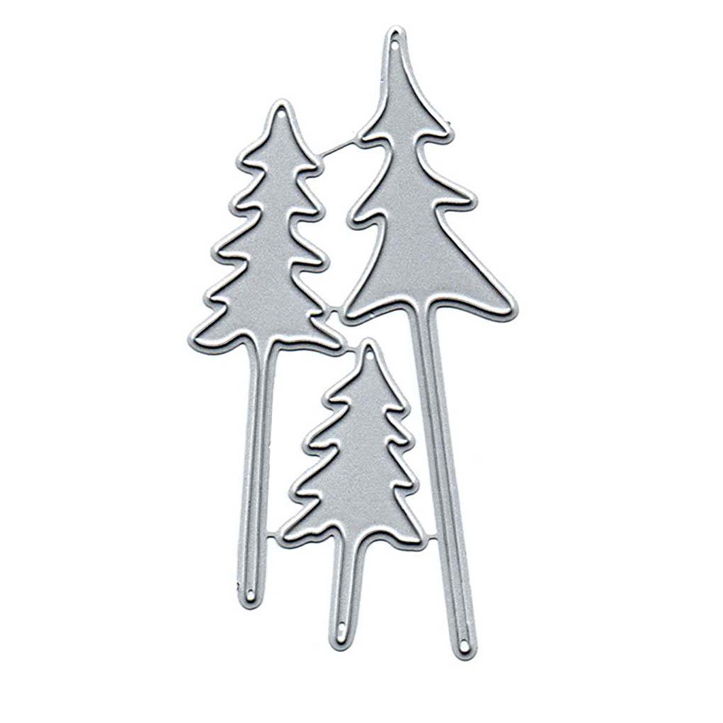 

Embossing Mold Christmas Tree Stencil Card Making Die Set Invitation Card Maker
