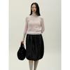 Anggae Layered Two Tone Turtleneck Pink
