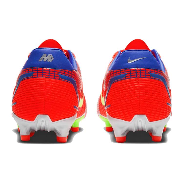 Nike Mercurial Vapor 14 Academy FG MG 'Bright Crimson Indigo Burst' (Unisex) Bright Crimson / Indigo Burst / White / Metallic Silver Soccer Shoes