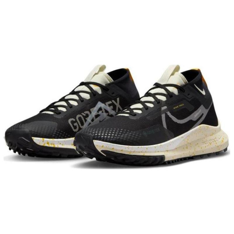 Nike React Pegasus Trail 4 Black Vivid Sulfur Sneakers DJ7926-005