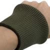 Pukido 9cm*8cm Stretchy Cotton Knitted Rib Fabric Cuff Fabric for DIY Down Jacket Hoodie 1 Pair - (Color: Army-grren)