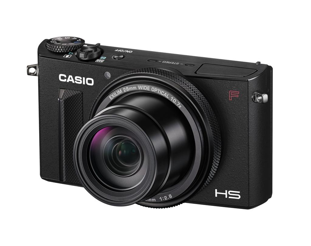 Casio EXILIM Digital Camera with 60 Fps Continuous Optical and Premium Black EX-100FBK Shooting, F2.8 Lens, 10.7x Zoom, Bracketing,