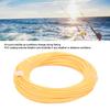 Fly Fishing Line 30.5M 100FT Weight Forward PVC Coating Nylon Orange Floating Fishing Line for Outdoor