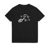 HOT SALE New Fun Sport T-shirt Summer Loose Short Sleeve Men's Fashion Cotton T-shirt Loose Cotton Round Neck T Shirt Men