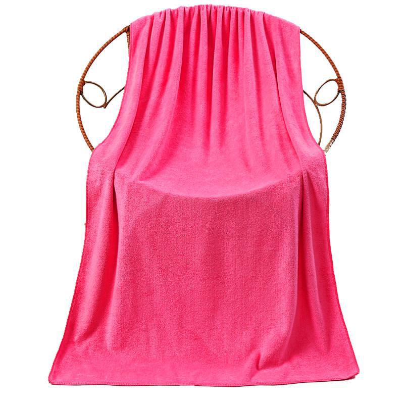 Absorbent Large Bath Towel for Adults, Ideal for Beauty Salons, Bed Making, Swimming, and Beach - 70*140 Cm