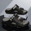 Summer Men's Large Size Sandals EVA Soft Soled Slippers Home Casual Slippers Beach Sandals